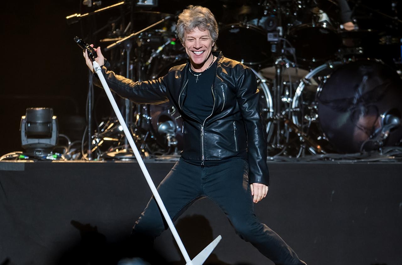 Jon Bon Jovi's live performances