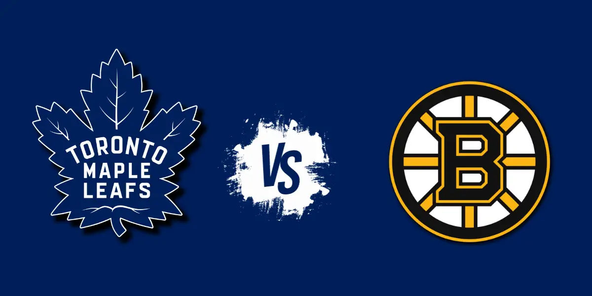 Bruins vs maple leafs